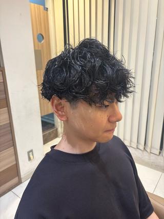 メンズ カットパーマ募集中 クサカハルトのヘアスタイル