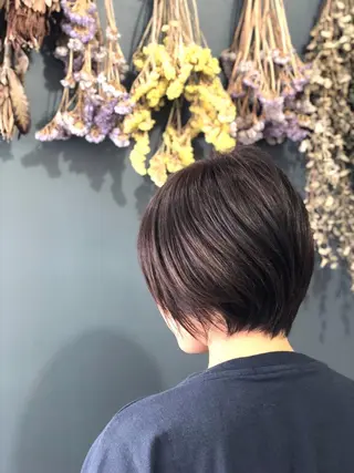 ショート カラー 森下 友 Dio...池袋のヘアスタイル