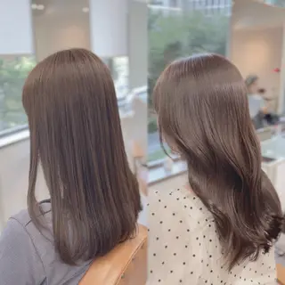 ロング 韓国風カラー🇰🇷 髪質改善RIKU新宿のヘアスタイル