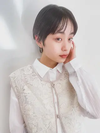 ショート カラー BASSA 下井草店のヘアスタイル