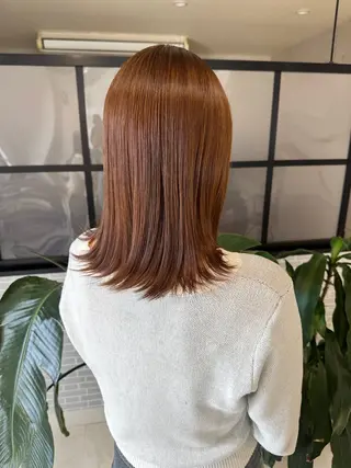ミディアム カラー annuy りょう🤎のヘアスタイル
