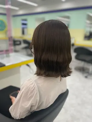 ミディアム カラー ヘアアレンジ 【透明感×レイヤー】 🍃RIKU🍃のヘアスタイル