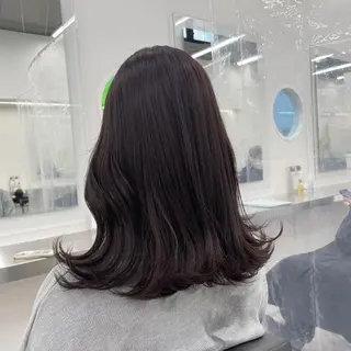 カラー 🩶透髪×モテ髪🩶 FRUITS🏹🩶のヘアスタイル