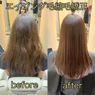 ロング おしゃれ染めで白髪を 染める/山口玲緒奈のヘアスタイル