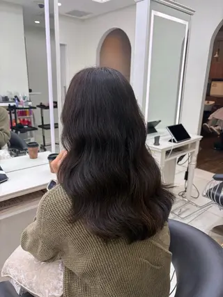ロング パーマ 銀座 デジタルパーマ みおこ/Miokoのヘアスタイル