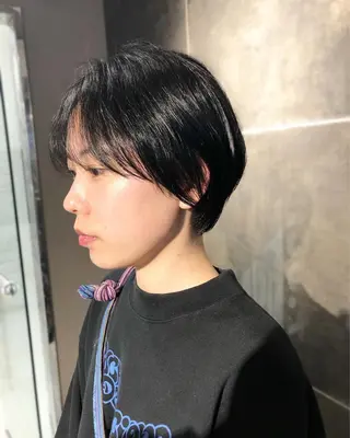 ショート カラー ヘアアレンジ メンズ特化✂️栗原 侑也のヘアスタイル