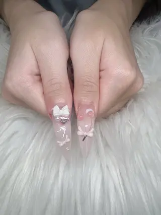 ネイル Lee Nails チップ長さだし専門店のネイルデザイン