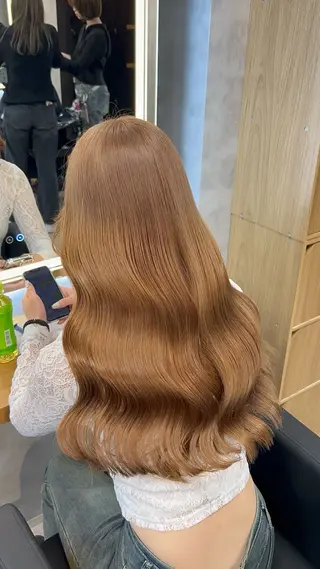ロング カラー ブリーチなしの達人 🌈KAITOのヘアスタイル