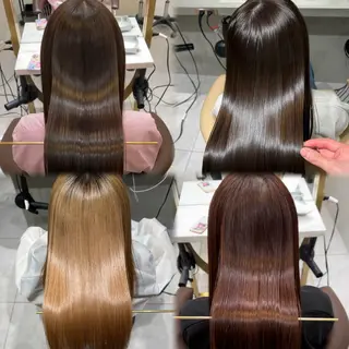 セミロング 透明感カラー/ りおのヘアスタイル