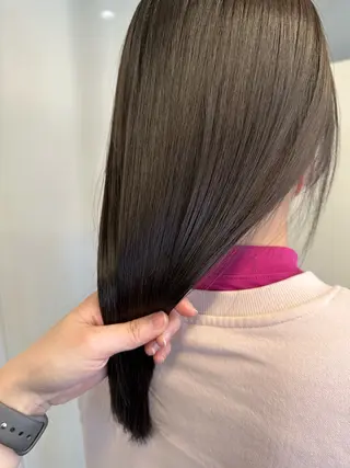 カラー jiji /北四番丁 押切瑠奈のヘアスタイル