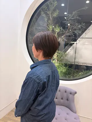 ショート 和泉市/mahae 大久保のヘアスタイル