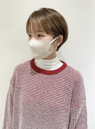 ショート ひかり HAZELのヘアスタイル