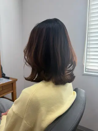 ミディアム Meteor 店長 祝田涼太のヘアスタイル