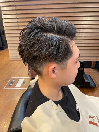 パーマ メンズ 【メンズ限定】三浦 正弘【深夜0時〜◎】のヘアスタイル