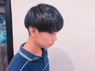 ショート カラー パーマ メンズ ちこ .のヘアスタイル