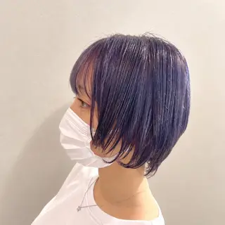 ショート カラー ブリーチなしWカラー メンズカット✨ワタベのヘアスタイル