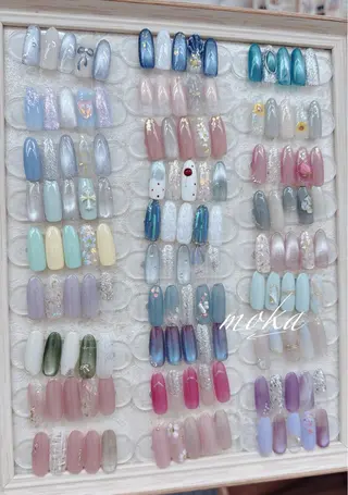 ネイル 胡蝶蘭レディースサロ ンNailMOKAのネイルデザイン