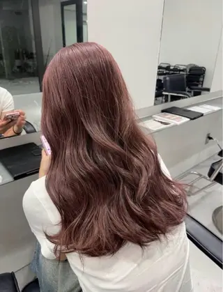 セミロング カラー モデル募集/ yuna🤍🎀のヘアスタイル
