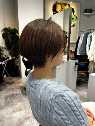 ショート 門崎未依/レイヤー/ メンズカット🪿🌼のヘアスタイル