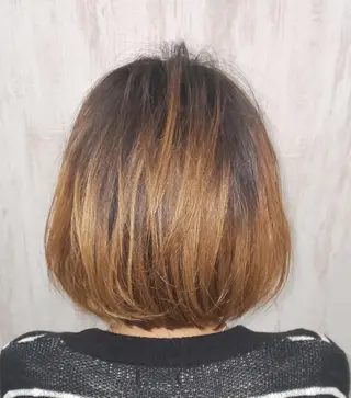 ミディアム 斉藤 啓太のヘアスタイル