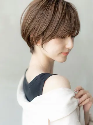 ショート カラー 🉐レイヤー/塩見 弘樹🉐渋谷のヘアスタイル
