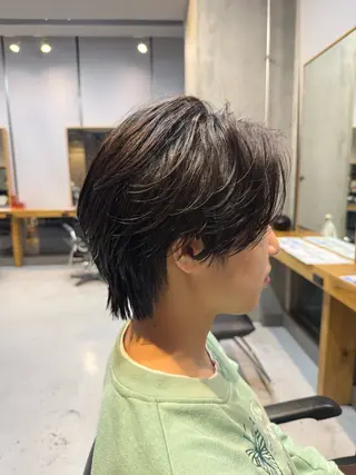 ショート パーマ 杏菜🌺👶🏼💕 ／elima調布🫧のヘアスタイル