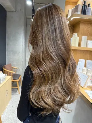 カラー 🌼透明感カラー ✳︎eri🌼のヘアスタイル