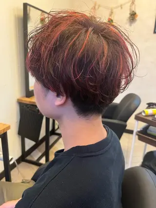 ショート カラー 和田 真弥のヘアスタイル