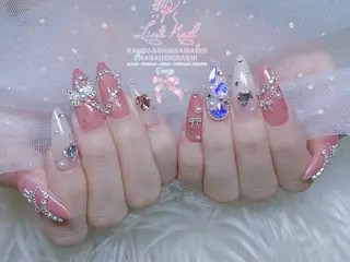 セミロング Linanail Nambaのネイルデザイン