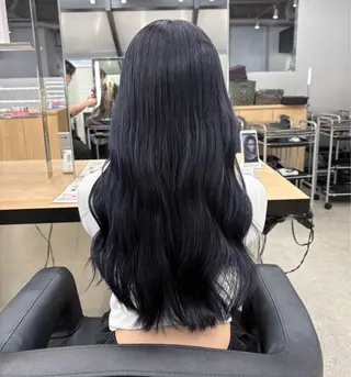 ロング miku/ラベンダー 透明感カラー🪻❤︎のヘアスタイル