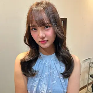 ロング カラー 透明感カラー🍯 髪質改善🫧 野々愛のヘアスタイル