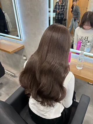 セミロング カラー 神谷勇太/ 札幌透明感カラー特化のヘアスタイル