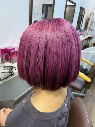 ショート カラー ブリーチカラー特化 U-topia小島のヘアスタイル