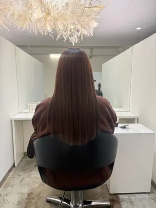 ロング カラー 成田 悠莞のヘアスタイル