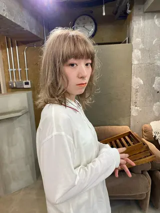 ミディアム uta ウタのヘアスタイル