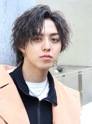 パーマ 【公式】メンズサロン LUCEY福岡大名のヘアスタイル