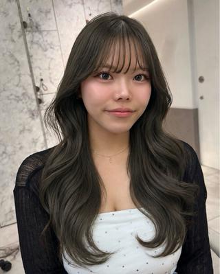ロング カラー レイヤーカット kakeruのヘアスタイル