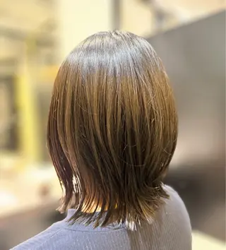 ミディアム TheEctQ'n Ayane/心斎橋のヘアスタイル