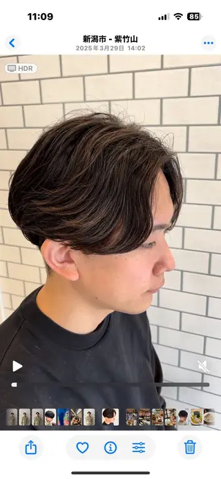 メンズ 目崎 丞のヘアスタイル