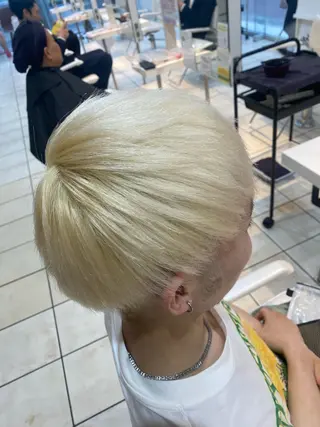 ショート カラー メンズ 🎱メンズ特化🎱 ♠️しおり♠️のヘアスタイル