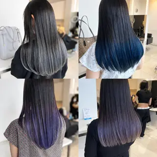 ロング カラー カラーモデル募集♩ ALIVEりんのヘアスタイル