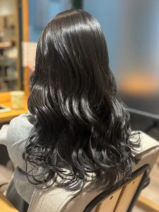 ロング 大西 かんなのヘアスタイル