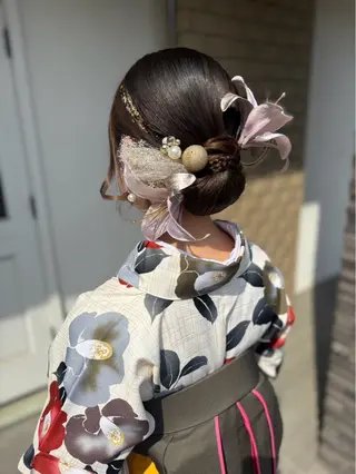 ロング ヘアアレンジ 美髪× ヘアセット✨Araiのヘアスタイル