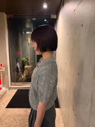 ショート ボブ🥣KON コンナツミのヘアスタイル