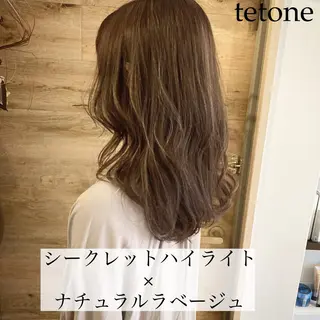 ロング カラー テトネ タカシのヘアスタイル