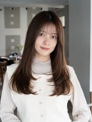 ショート カラー ブラウンカラー特化/ 艶✖️上品/修生のヘアスタイル