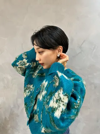 ショート カラー Basis 田口豪司のヘアスタイル
