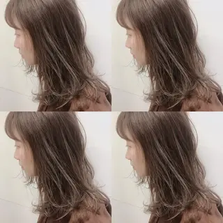 ミディアム ブリーチ👩🦳/ ✂︎MANAMIのヘアスタイル