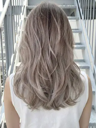 ロング カラー 【Rowel】 大野 虹歩のヘアスタイル