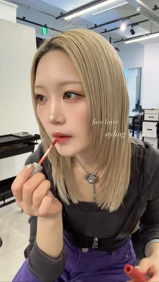ミディアム Miku🪄💫 フェイスレイヤーのヘアスタイル